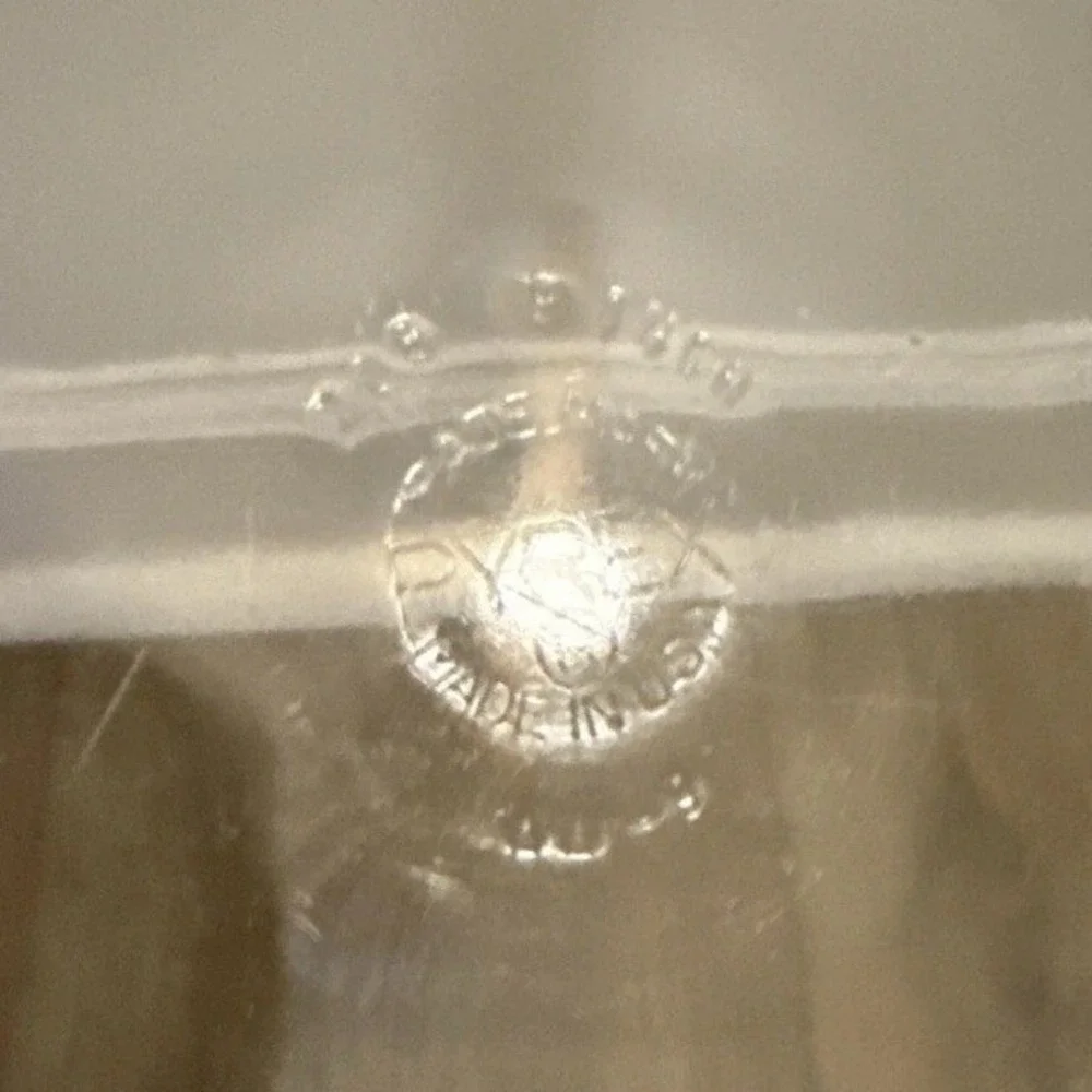 Pyrex 209 Clear Glass Pie Plate 9 Inch Vintage Round Baking Dish Made‎ in USA